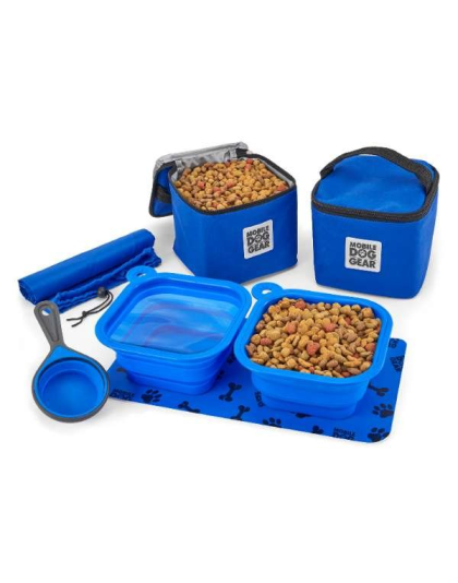 Royal Blue - Mobile Dog Gear Dine Away Bag (Medium/Large Dogs) - M/L