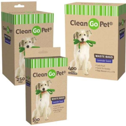 Clean Go Pet Lavender Scent Doggy Waste Bags 250Ct - 250 Count