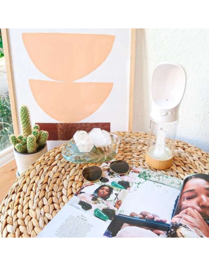 Clear Quartz - Urban Oasis - 300 ml / 10.15 oz water capacity.