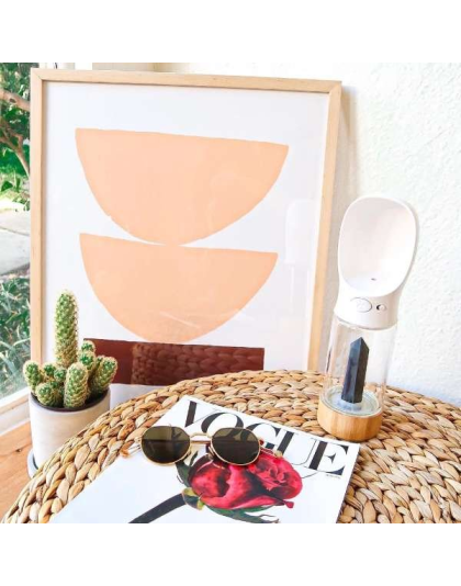 Black Obsidian - Urban Oasis - 300 ml / 10.15 oz water capacity.