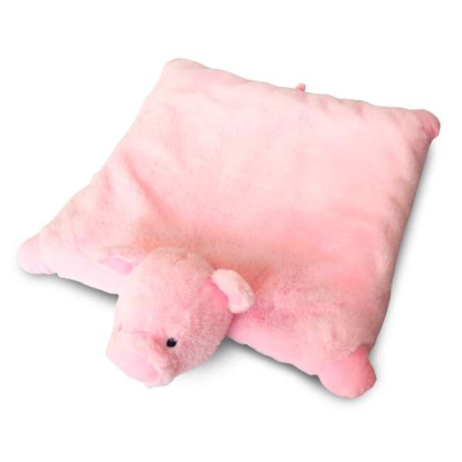 Rosie the Pig - The MommyMat - Heartbeat Anxiety Pet Bed Mat - 18 x 18 in