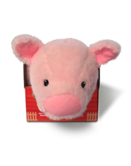 Rosie the Pig - The MommyMat - Heartbeat Anxiety Pet Bed Mat - 18 x 18 in