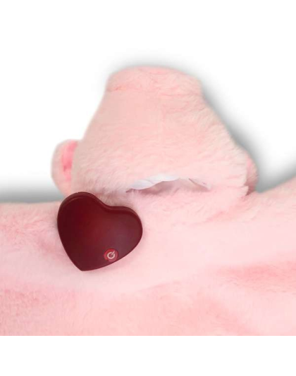 Rosie the Pig - The MommyMat - Heartbeat Anxiety Pet Bed Mat - 18 x 18 in