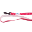 Paw Prints & Hearts Red - Cutie Ties Fun Design Dog Leash - Large
