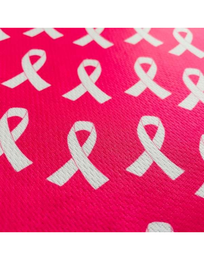 Breast Cancer Awareness Pink - Cutie Ties Tie On Dog Bandana - Large