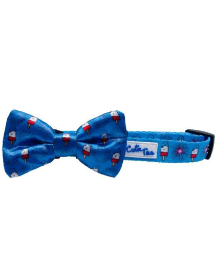4th of July - Cutie Ties Dog Bow Tie - One Size