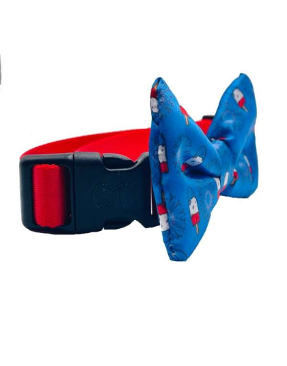 4th of July - Cutie Ties Dog Bow Tie - One Size