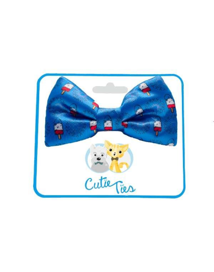 4th of July - Cutie Ties Dog Bow Tie - One Size