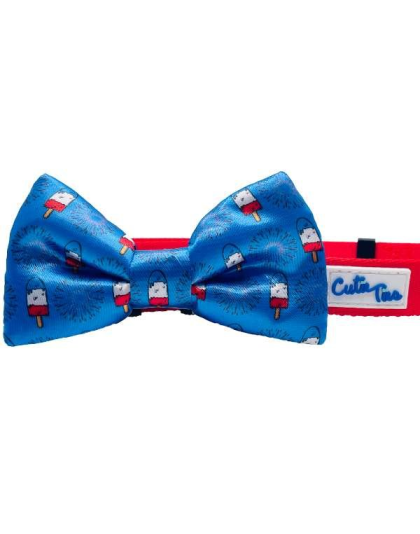 4th of July - Cutie Ties Dog Bow Tie - One Size