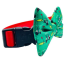Golf Green - Cutie Ties Dog Bow Tie - One Size
