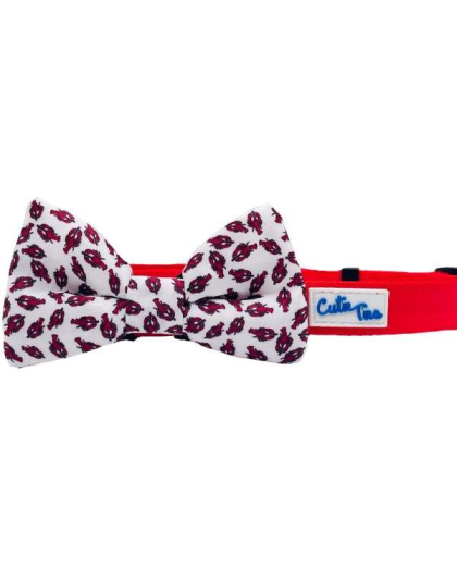 Lobster White - Cutie Ties Dog Bow Tie - One Size
