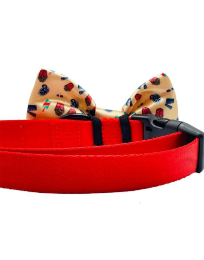Movie Night - Cutie Ties Dog Bow Tie - One Size