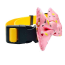 Wine & Cheese Pink - Cutie Ties Dog Bow Tie - One Size