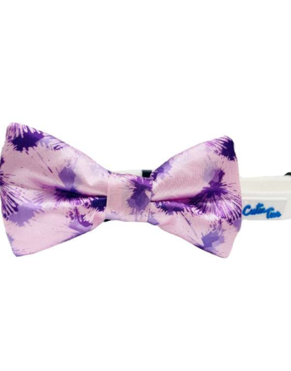 Purple Sky  - Cutie Ties Dog Bow Tie - One Size