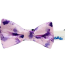 Purple Sky  - Cutie Ties Dog Bow Tie - One Size