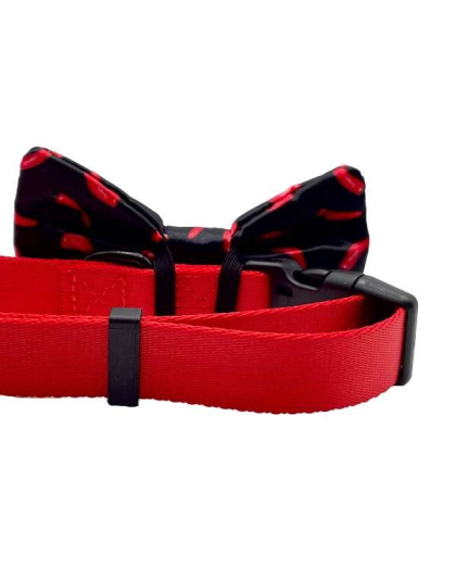 Chili Peppers - Cutie Ties Dog Bow Tie - One Size
