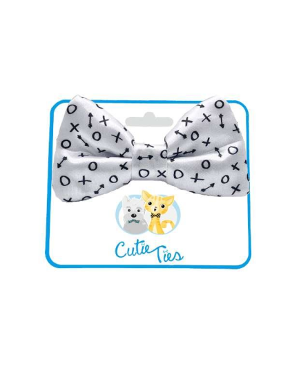 Hugs/Kisses - Cutie Ties Dog Bow Tie - One Size