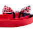 Cherries Print - Cutie Ties Dog Bow Tie - One Size