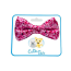 Pink Cheerios - Cutie Ties Dog Bow Tie - One Size