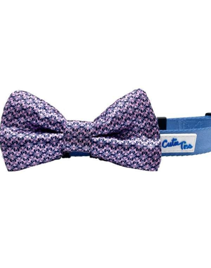 Pink & Blue - Cutie Ties Dog Bow Tie - One Size