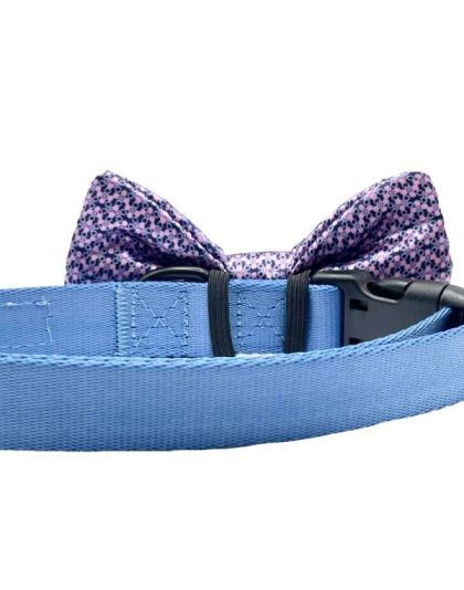 Pink & Blue - Cutie Ties Dog Bow Tie - One Size
