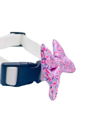 Ice Cream Sprinkles - Cutie Ties Dog Bow Tie - One Size