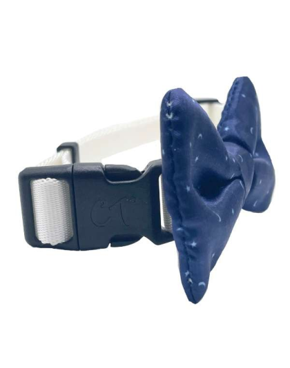 Moon & Stars - Cutie Ties Dog Bow Tie - One Size