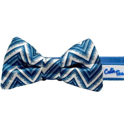Zig Zag - Cutie Ties Dog Bow Tie - One Size