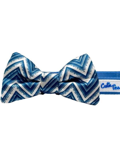 Zig Zag - Cutie Ties Dog Bow Tie - One Size