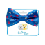 Red, White and Bones - Cutie Ties Dog Bow Tie - One Size