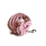 Light Pink - Knotted Rope Dog Leash - Traffic Lead (2 ft)