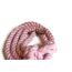 Light Pink - Knotted Rope Dog Leash - Traffic Lead (2 ft)