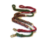 Green and Red  - Rope Dog Leash - Traffic Lead (2 ft)