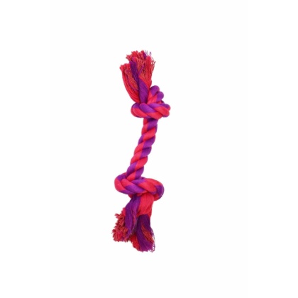 Purple / Magenta - Amazing Pet Products 2 Knot Bone  - 8"