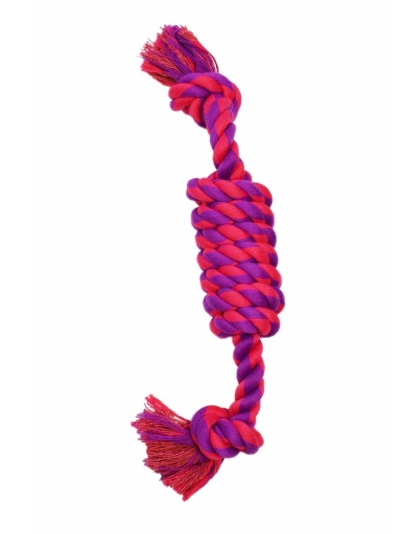 Purple / Magenta - Amazing Pet Products Coil Rope  - 15"