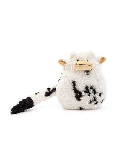 GURU Pet Company Hide-A-Tail Cow Interactive Plush Dog Puzzle Toy  - Medium