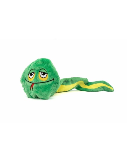 GURU Pet Company Hide-A-Tail Green Snake Interactive Plush Dog Puzzle Toy  - XL