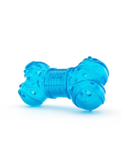 GURU Pet Company No Begging! Bone Treat-Dispensing Dog Chew Toy Medium