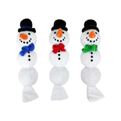 Holiday Snowman with Snowballs (Assorted Color Bow Tie) Size: 11"