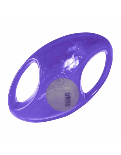 KONG(R) Jumbler(TM) Football Dog Enrichment Toy Assorted  - Large/XL