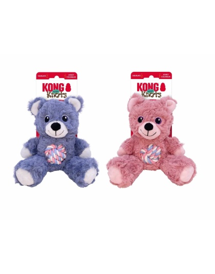KONG(R) Knots Teddy Dog Rope Toy Assorted - Small