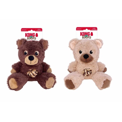 KONG(R) Knots Teddy Dog Rope Toy Assorted  - Medium