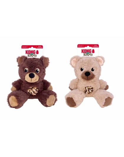 KONG(R) Knots Teddy Dog Rope Toy Assorted  - Medium