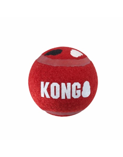 KONG(R) Signature Sport Balls Dog Fetch Toy  - Medium 3pk