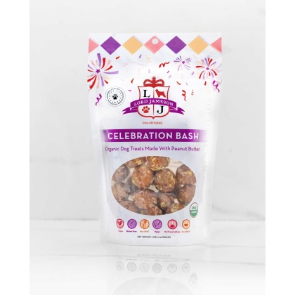 Lord Jameson Celebration Bash Organic Soft & Chewy Dog Treats 6oz