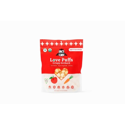 Lord Jameson Love Puffs Crispy Orchard Organic Crunchy Dog Treats 4oz