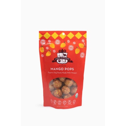Lord Jameson Mango Pops Organic Soft & Chewy Dog Treats 6oz