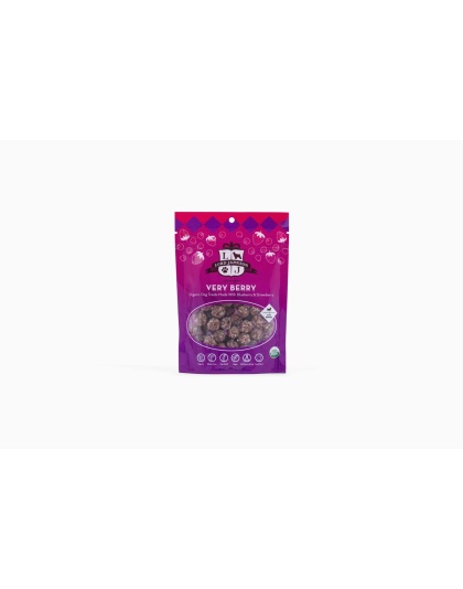 Lord Jameson Very Berry Organic Soft & Chewy Dog Treats Small Breed 3oz