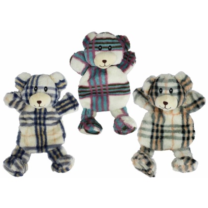 Multipet Berman Bears Plush Dog Toy Assorted Colors 15"