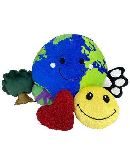Multipet Hide n Seek Earth Plush Burrow Toy 9"